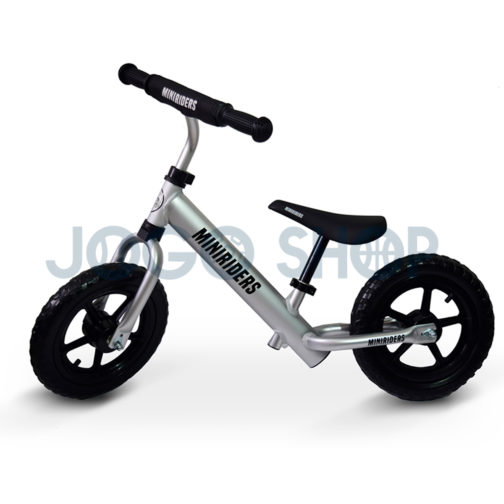 Bicicleta balance para niños color gris